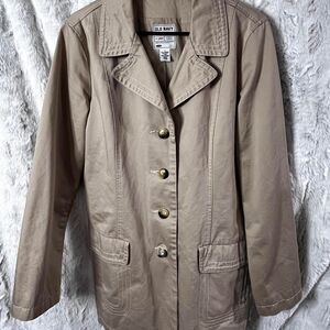 OLD NAVY Women's KHAKI TRENCH COAT w/o BELT